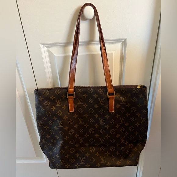 SALE!Louis Vuitton Monogram Canvas Cabas Mezzo bag. Better than neverfull imo - Picture 6 of 17